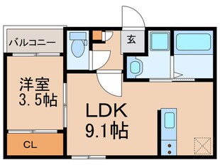 Regalest Preston Morishitaの物件間取画像